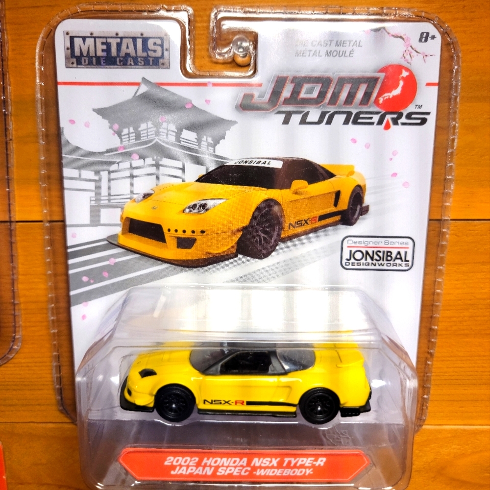 JADA 1:64 METALS - JDM TUNERS - 2002 HONDA NSX TYPE-R JAPAN SPECS - WIDEBODY
